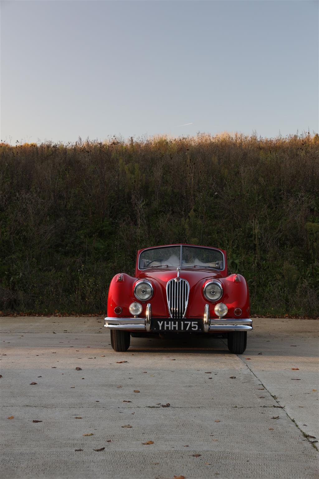 A 1955 Jaguar XK140 DHC